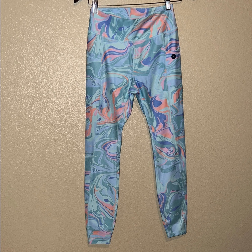 Gilly Hicks Pastel Swirl Leggings